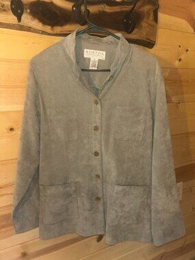 Norton Studio Green button up